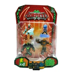 FAMOSA Figuras De Acción*Gormiti - Pack 4 Figuras (varios modelos)