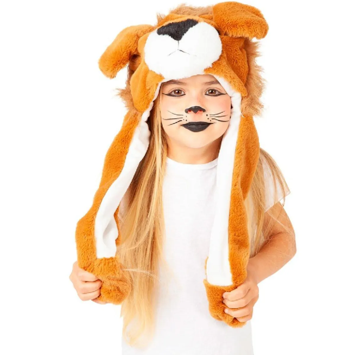 RUBIE'S Disfraces|Halloween*Gorro de León con orejas mágicas