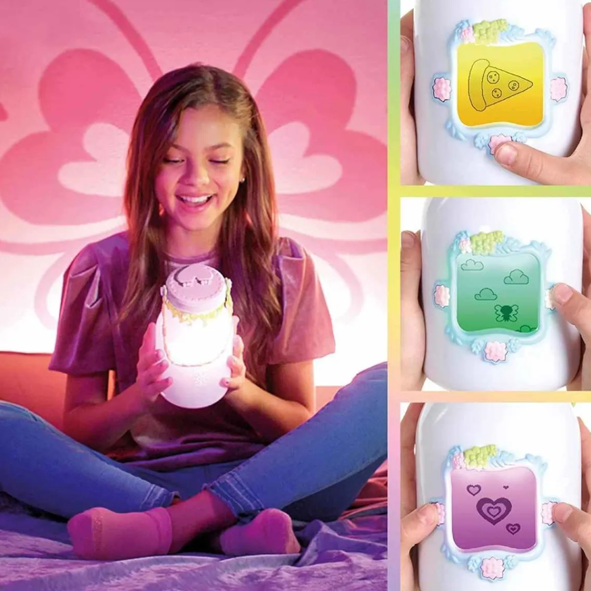 FAMOSA Coleccionables Y Mini Mundos*Got 2 Glow Fairies Rosa