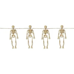 RUBIE'S Halloween*Guirnalda de esqueletos móviles multicolor