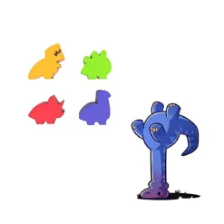 ASMODEE Friki Zone|Juegos Y Puzzles*Happy Little Dinosaurs - Juego de mesa