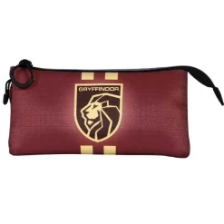 KARACTER MANIA Material Escolar*Harry Potter - Estuche Triple Gryffindor