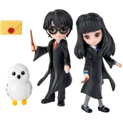 HARRY POTTER Coleccionables Y Mini Mundos*- Harry y Cho - Pack 2 figuras