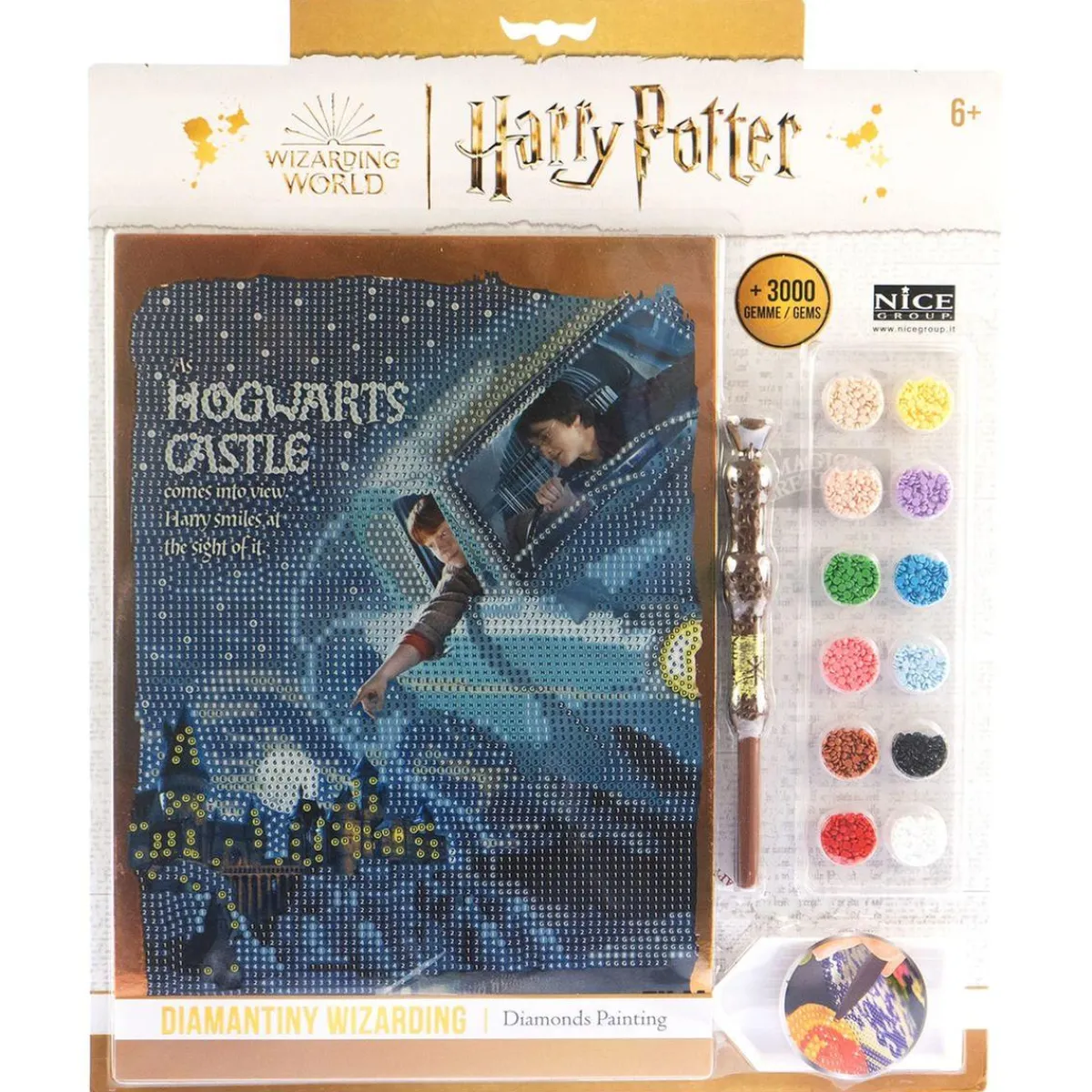 HARRY POTTER Arte Y Manualidades*- Kit mosaico arte de cristal Wizarding Foundation