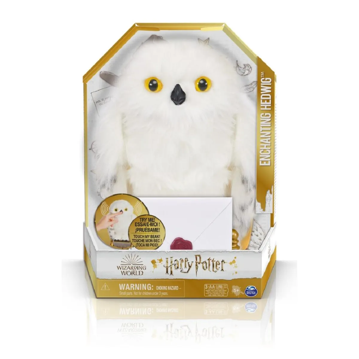 HARRY POTTER Figuras De Acción*- Peluche Hedwig interactivo