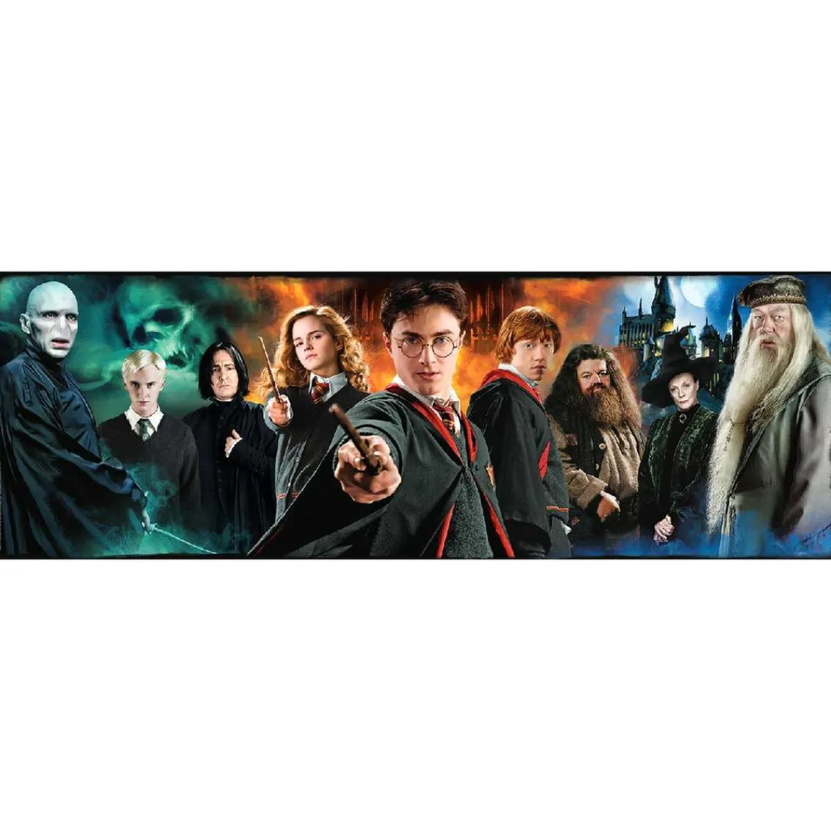 CLEMENTONI Juegos Y Puzzles*Harry Potter - Puzzle panorama - 1000 piezas