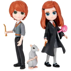 HARRY POTTER Coleccionables Y Mini Mundos*- Ron y Ginny - Pack 2 figuras