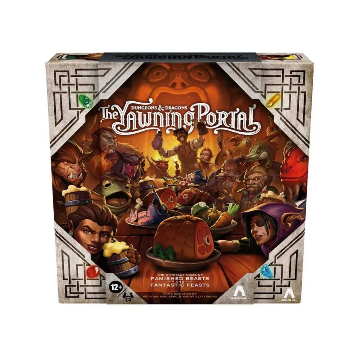 HASBRO IBERIA Friki Zone|Juegos Y Puzzles*Hasbro - Dungeons & Dragons: El Portal Bostezante, juego de mesa de estrategia ㅤ