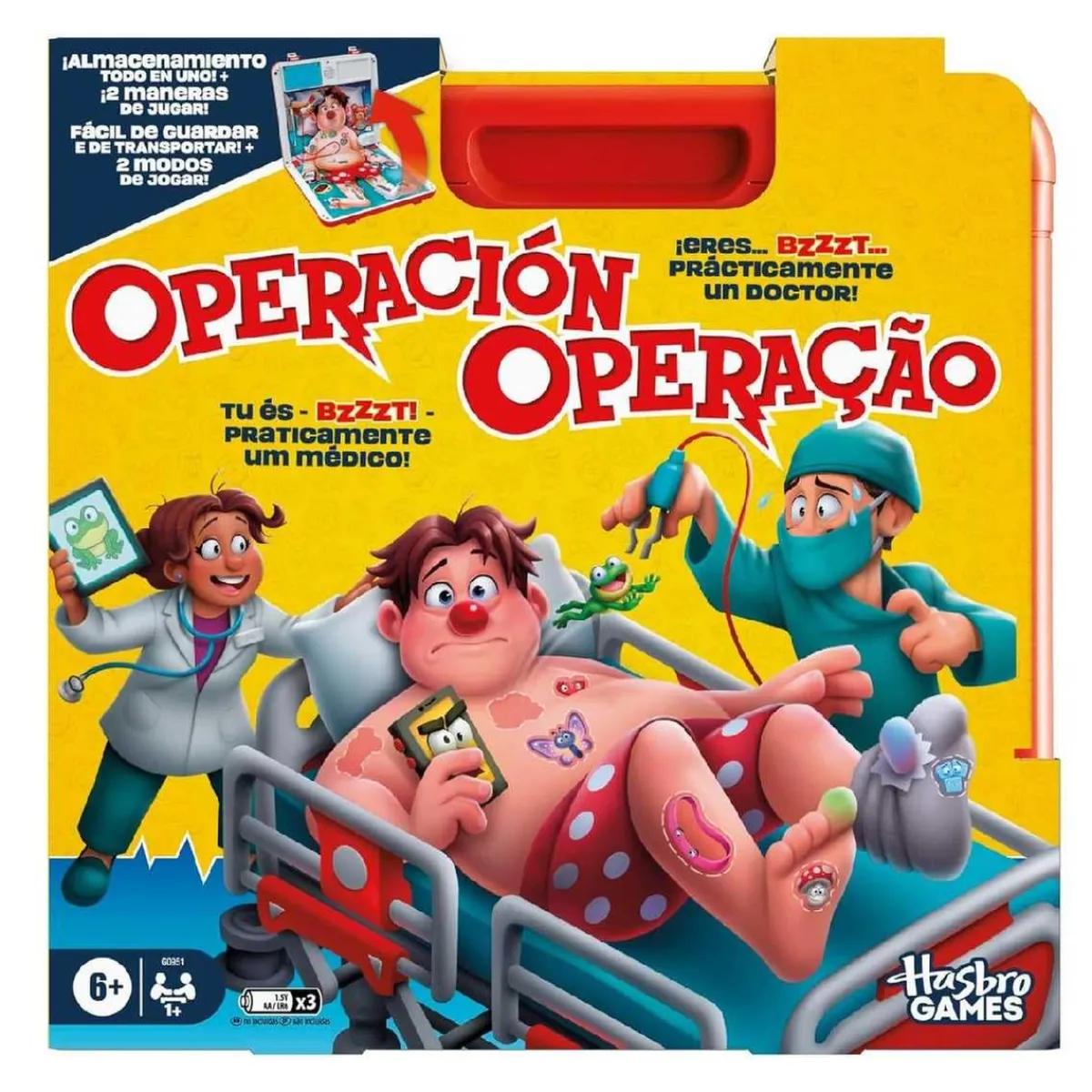 HASBRO IBERIA Friki Zone|Juegos Y Puzzles*Hasbro - Juego operación