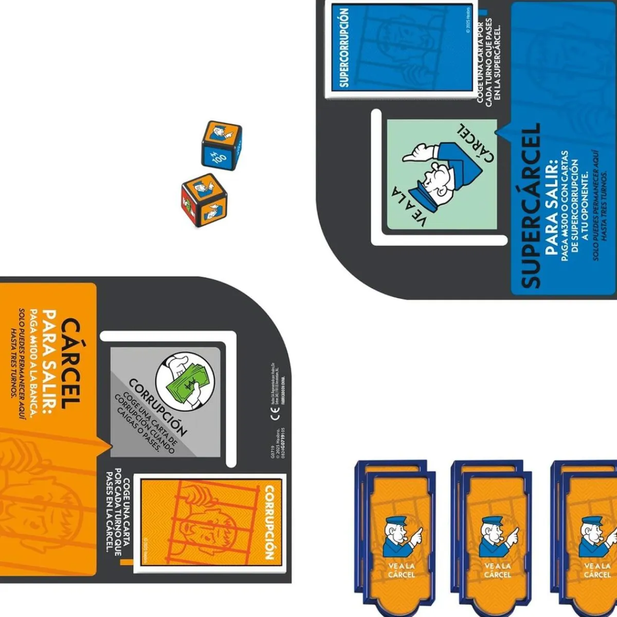 HASBRO IBERIA Juegos Y Puzzles|Friki Zone*Hasbro - Monopoly Expansión Ve a la cárcel