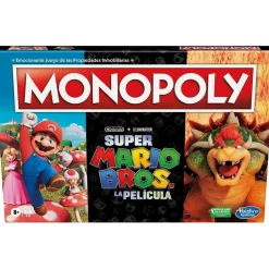 TOYS "R" US Friki Zone|Juegos Y Puzzles*Hasbro - Super Mario - Monopoly edición película Super Mario Bros con token Bowser