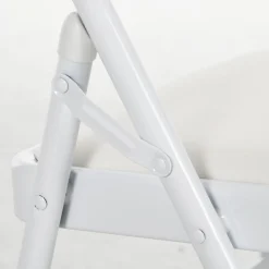 Homcom Estilo De Vida*- 2 sillas plegables Blanco