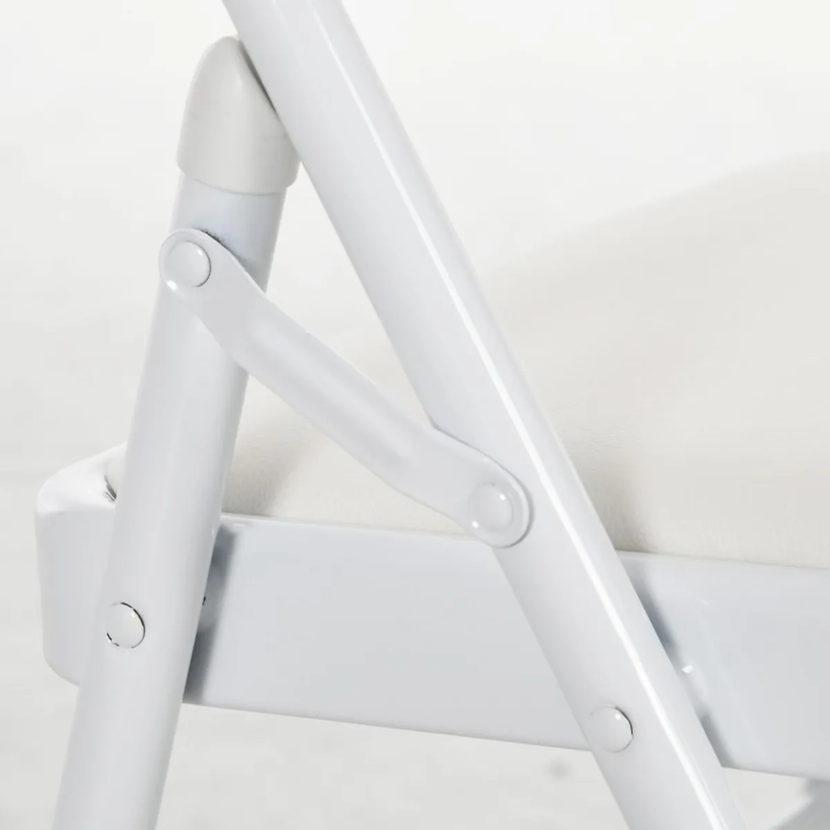 Homcom Estilo De Vida*- 2 sillas plegables Blanco