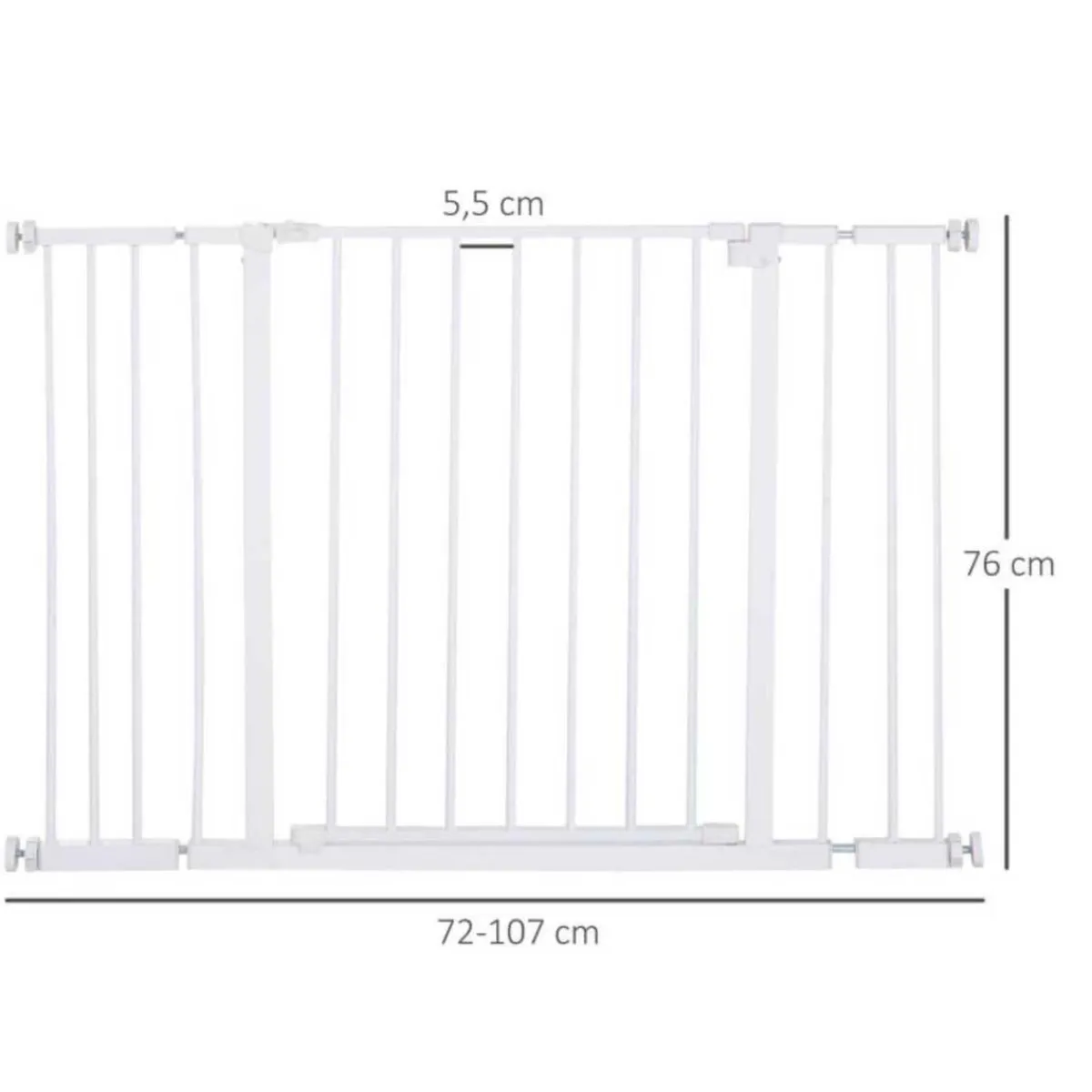TOYS R US CE Coleccionables Y Mini Mundos*Homcom - Barrera Metálica para perro