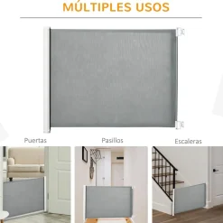 Homcom Coleccionables Y Mini Mundos*- Barrera seguridad para interiores