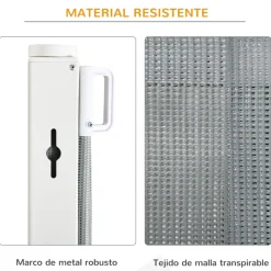 Homcom Coleccionables Y Mini Mundos*- Barrera seguridad para interiores