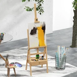 Homcom Arte Y Manualidades*- Caballete de pintura