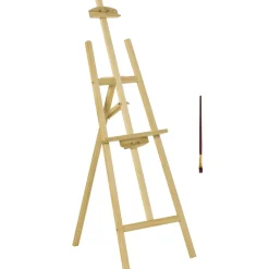 Homcom Arte Y Manualidades*- Caballete de pintura de madera