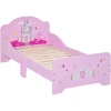 Homcom Estilo De Vida*- Cama infantil 3-6 años color rosa