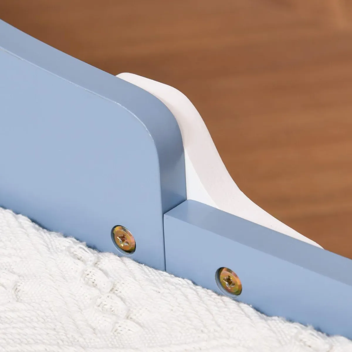 Homcom Estilo De Vida*- Cama infantil estrellas Azul/Blanco