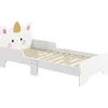 Homcom Estilo De Vida*- Cama infantil Unicornio Blanco