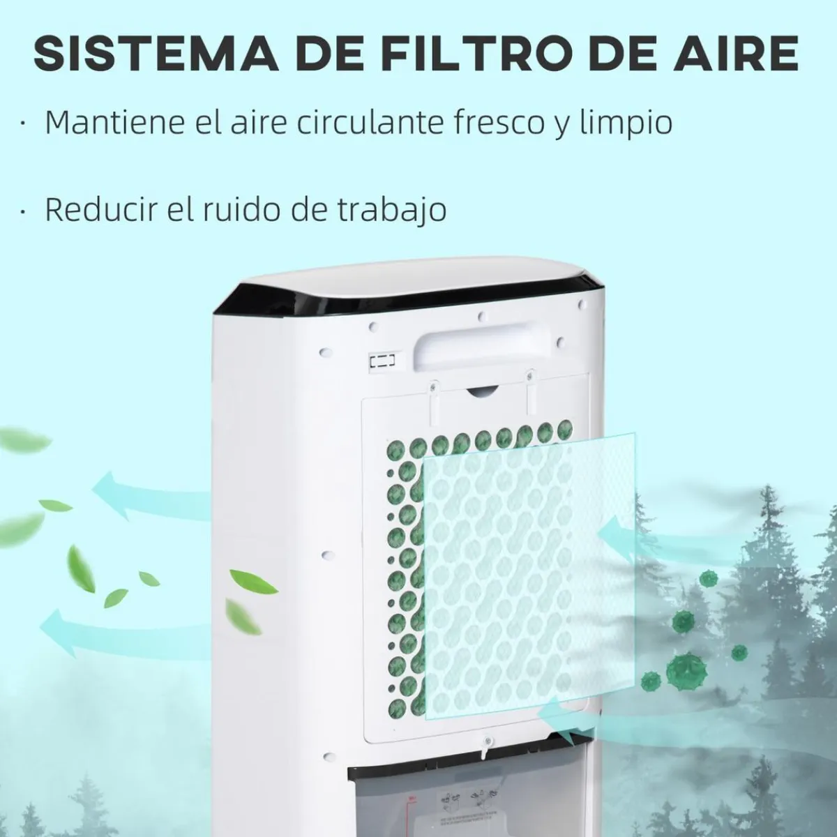 Homcom Figuras De Acción*- Climatizador Evaporativo