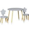 Homcom Estilo De Vida*- Conjunto de mesa y dos sillas estrella