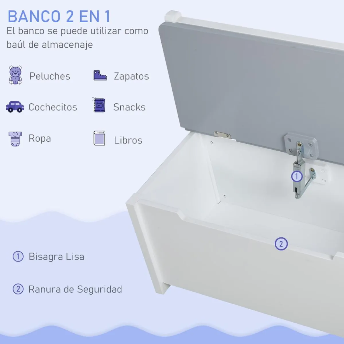 Homcom Estilo De Vida*- Conjunto Infantil Mesa + Banco + 2 sillas madera