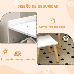 Homcom Estilo De Vida*- Conjunto Mesa + silla con accesorios