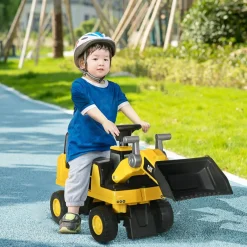 Homcom Vehículos Y Circuitos*- Correpasillos Excavadora