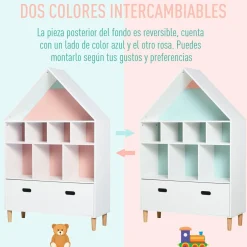 Homcom Estilo De Vida*- Estantería de madera