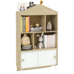 AIYAPLAY Estilo De Vida*Homcom - Estantería infantil madera