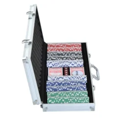 Homcom Juegos Y Puzzles|Friki Zone*- Juego de Póker Aluminio