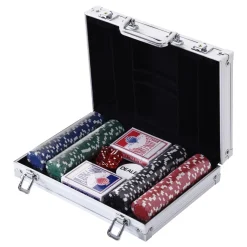 Homcom Juegos Y Puzzles|Friki Zone*- Maletín de poker profesional