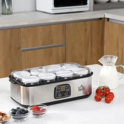 Homcom Figuras De Acción*- Maquina para hacer Yogures