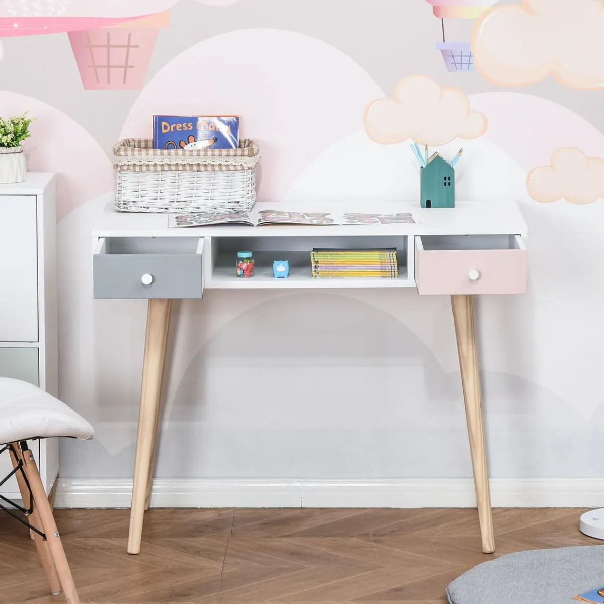 Homcom Estilo De Vida*- Mesa de escritorio infantil