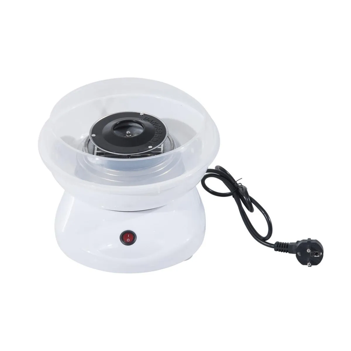 Homcom Figuras De Acción*- Máquina Blanca de Algodón de Azúcar