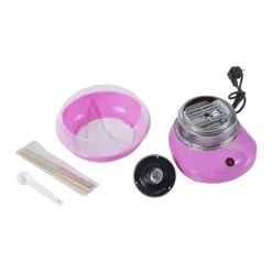 Homcom Figuras De Acción*- Máquina Rosa de Algodón de Azúcar