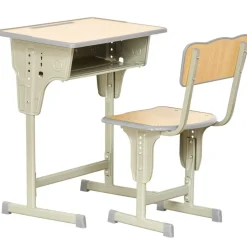 Homcom Estilo De Vida*- Set Pupitre + Silla infantil Vintage