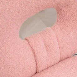 Homcom Estilo De Vida*- Silla infantil de borreguito Rosa