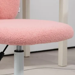 Homcom Estilo De Vida*- Silla infantil de borreguito Rosa