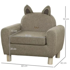 Homcom Estilo De Vida*- Sillón infantil