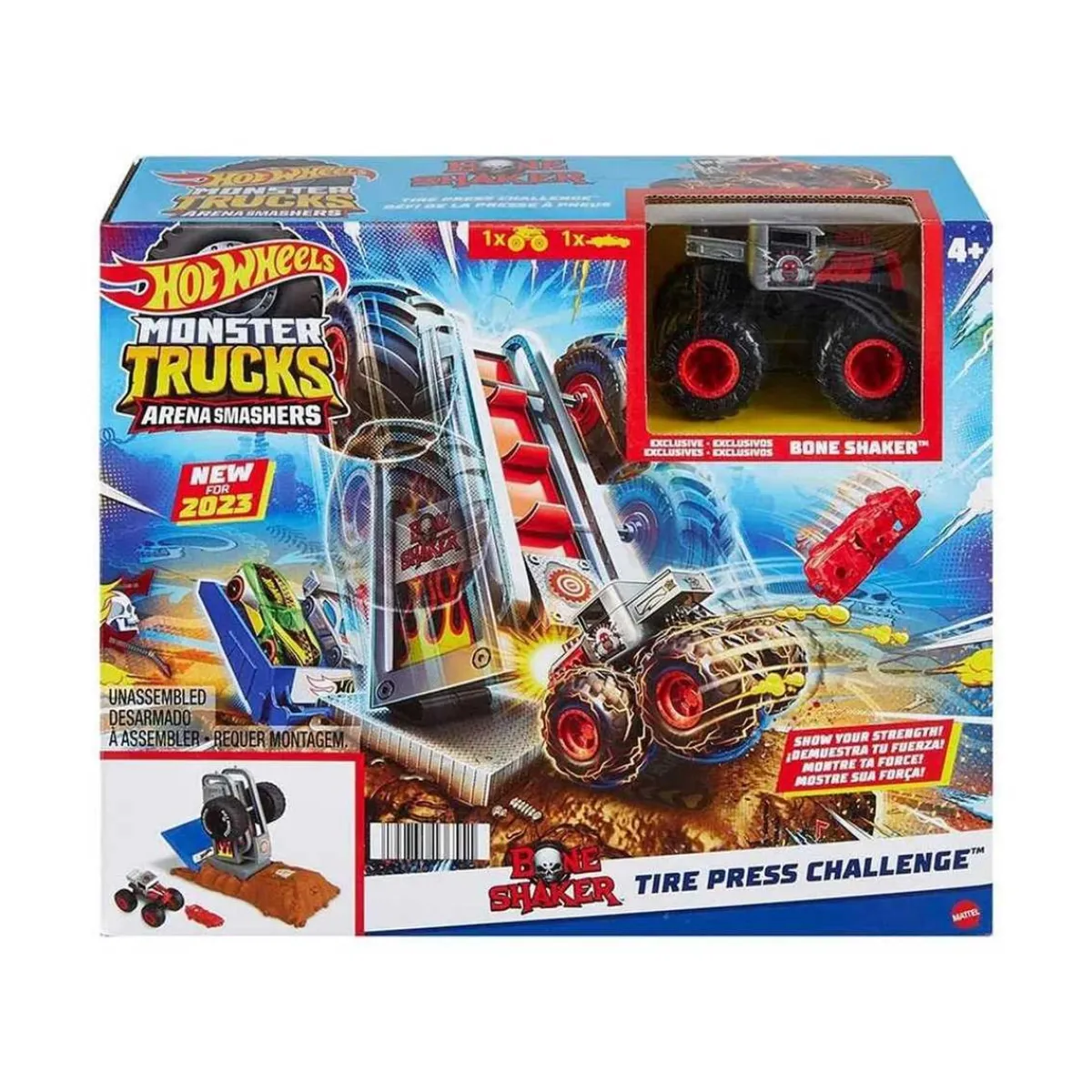 MATTEL Vehículos Y Circuitos*Hot Wheels - Arena de Retos de Destrucción Hot Wheels Monster Truck (Varios modelos)