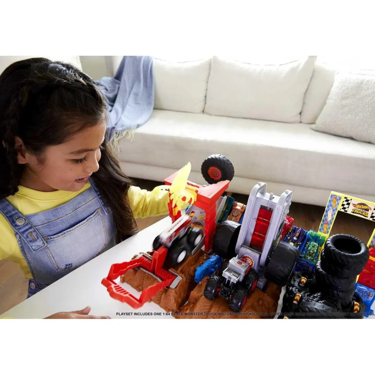 MATTEL Vehículos Y Circuitos*Hot Wheels - Arena de Retos de Destrucción Hot Wheels Monster Truck (Varios modelos)