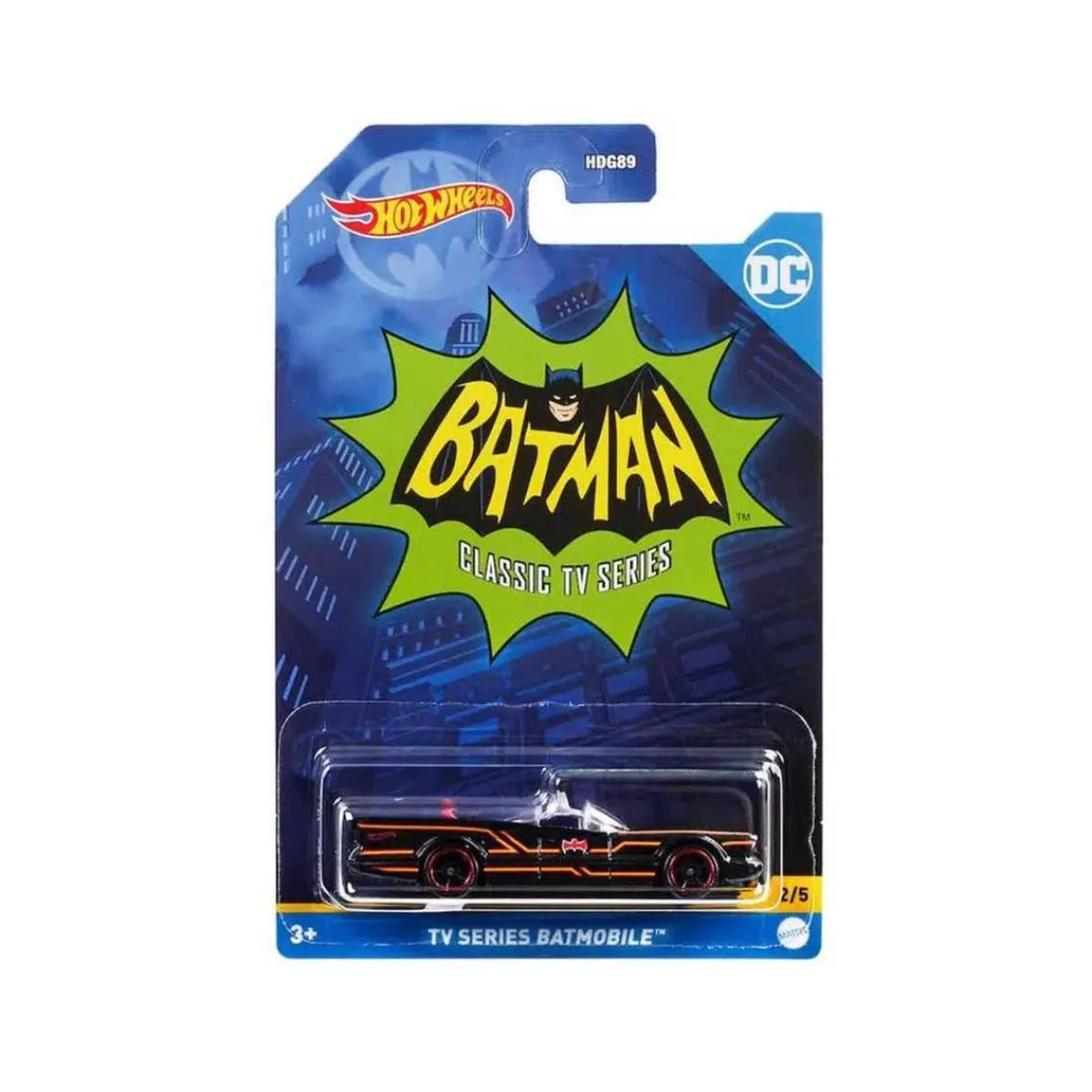 MATTEL Vehículos Y Circuitos*Hot Wheels - Batman - Coche de juguete surtido Batman Hot Wheels (Varios modelos) ㅤ