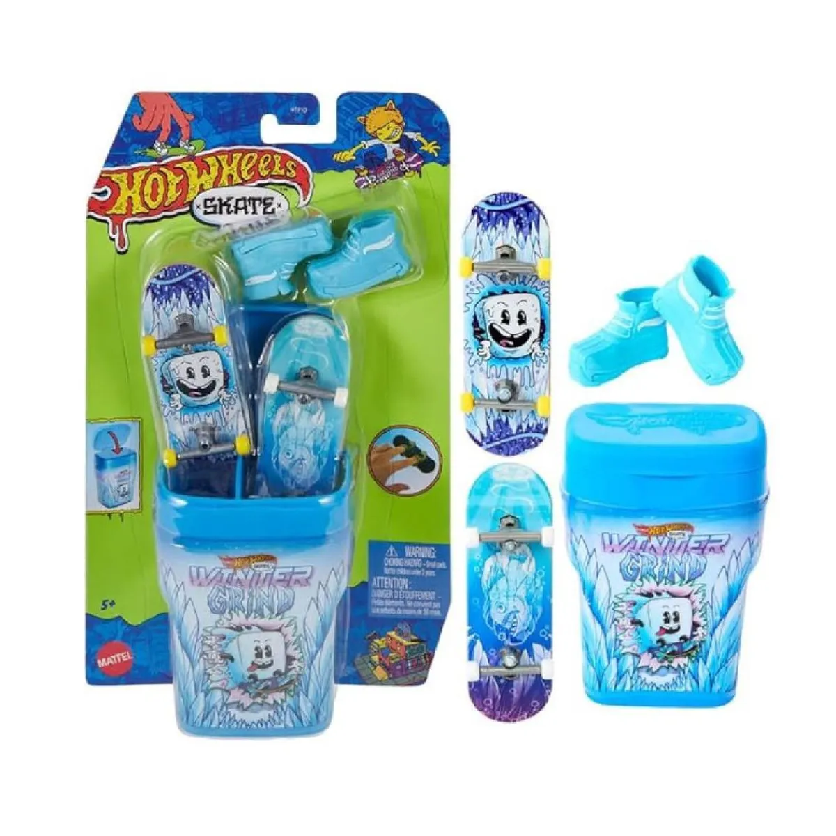 MATTEL Vehículos Y Circuitos*Hot Wheels - Caja 2 monopatines de dedos (Varios modelos)