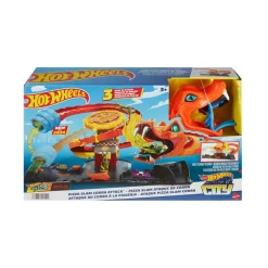 MATTEL Vehículos Y Circuitos*Hot Wheels - City Ataque Pizza Slam Cobra ㅤ