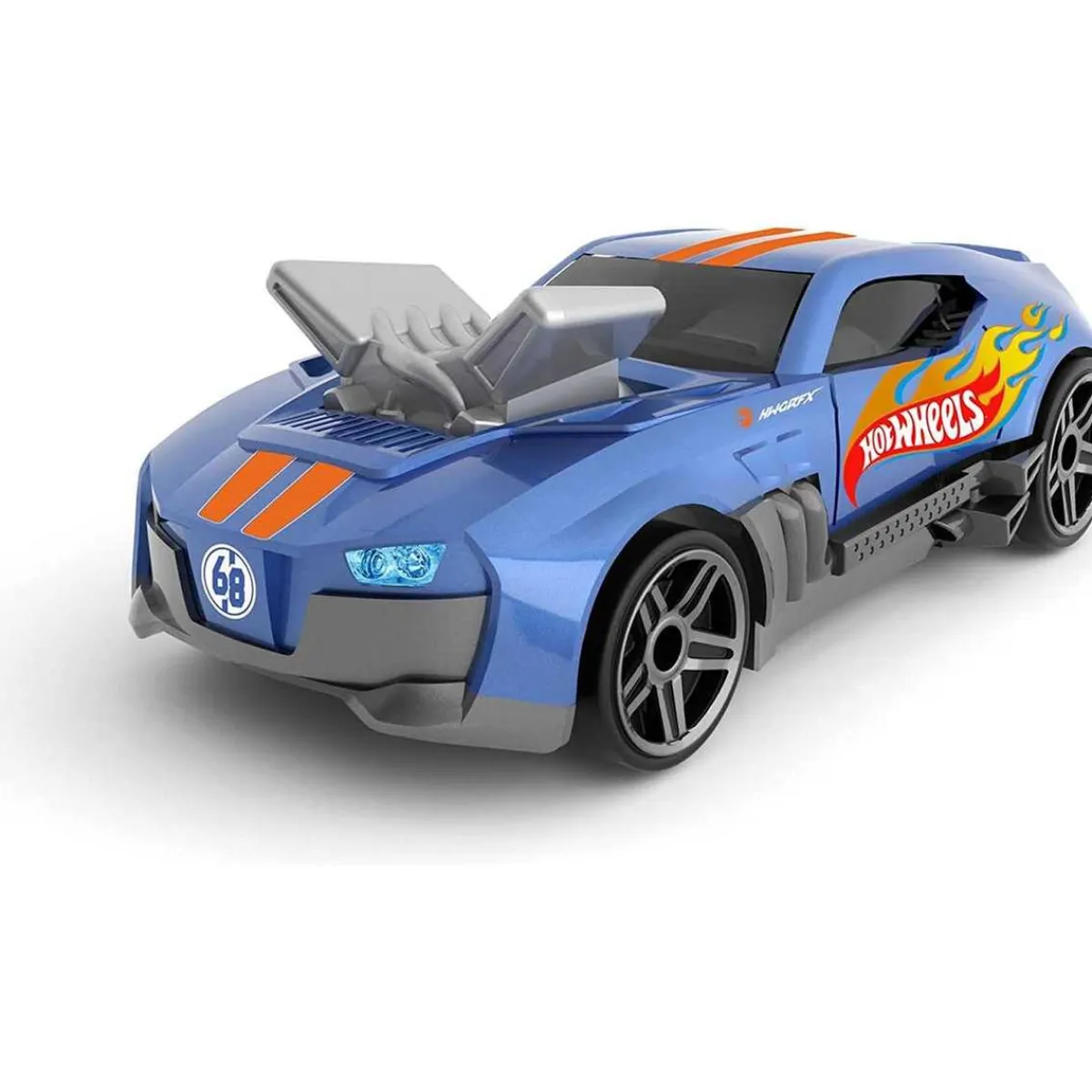 CEFA Vehículos Y Circuitos*Hot Wheels - Coche de carreras portacoches Hot Wheels ㅤ
