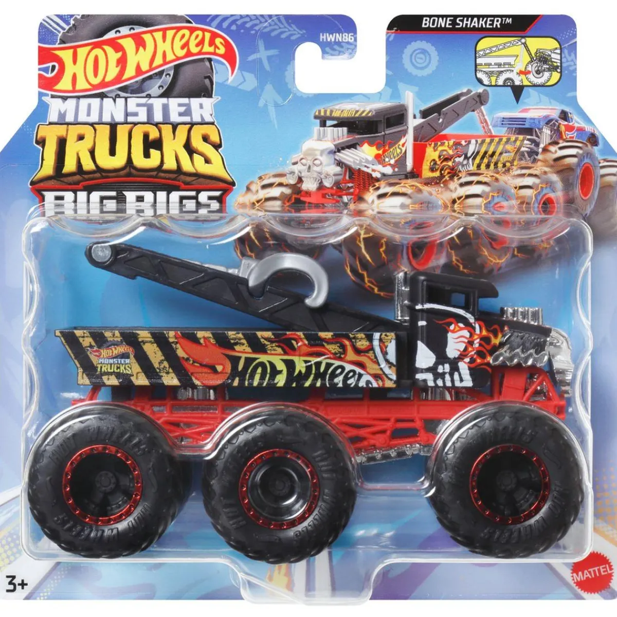 MATTEL Vehículos Y Circuitos*Hot Wheels - Coche Monster Trucks Big Rigs (Varios modelos) ㅤ