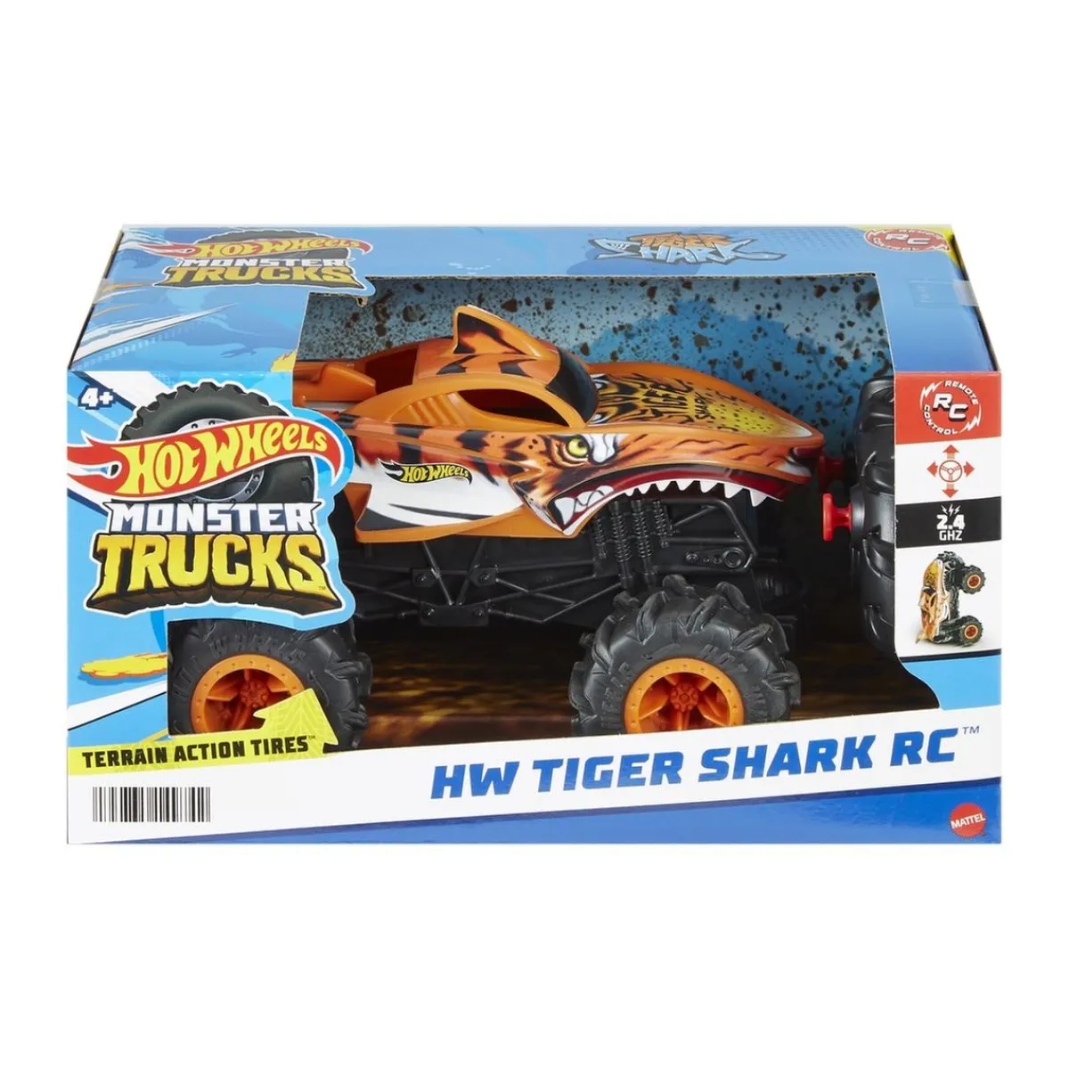 MATTEL Vehículos Y Circuitos*Hot Wheels - Coche teledirigido Tiger Shark